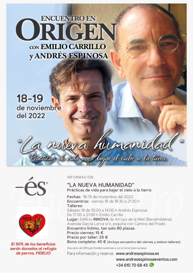 Encuentro en Origen con Emilio Carrillo y Andrés Espinosa